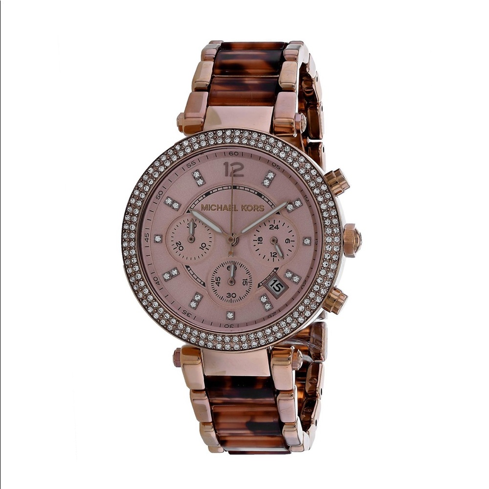 Micheal Kors Rose Gold Parker Watch